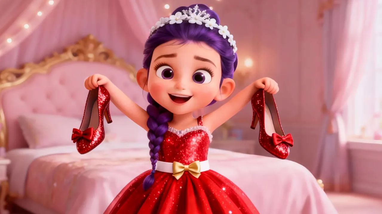 Малышка Руми делает свой первый макияж, чтобы выглядеть как Мирапоп - Охотница на демонов