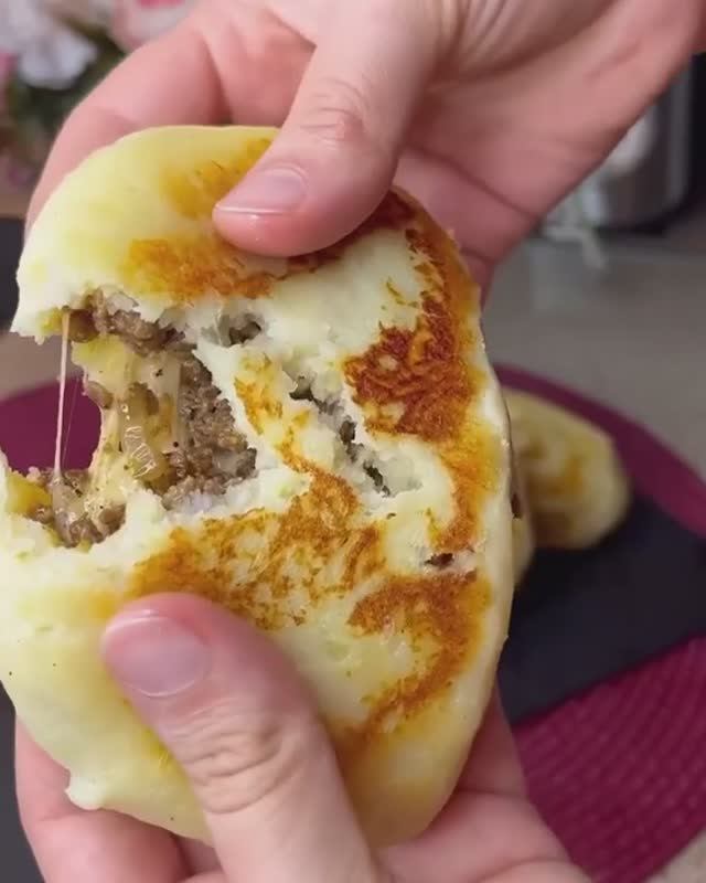 Зразы с фаршем.