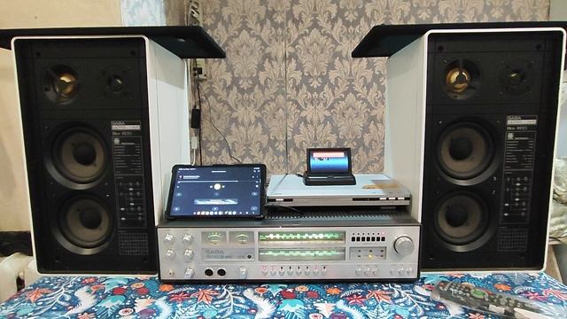 Ресивер Saba ST9240S и акустика Saba HiFi box 600