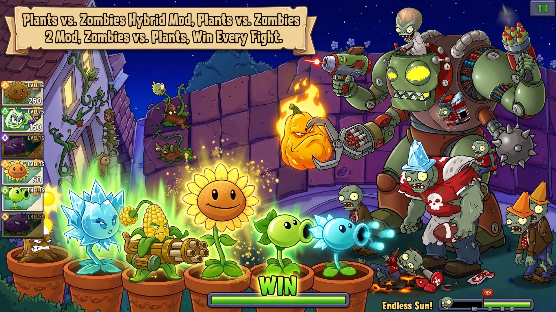 ПОБЕДА ЗОМБИ Растения против Зомби PvZ Plants Vs Zombies ПвЗ