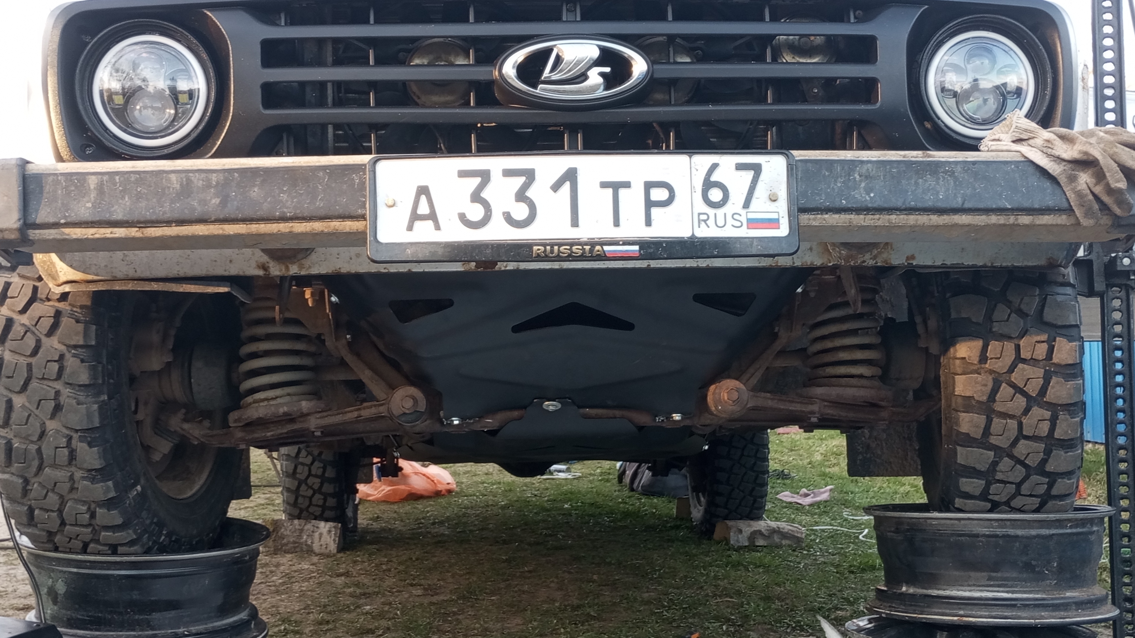 та мы нашу...червону калыну...21-04-2026 защита перед, защита передний редуктор