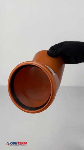 Отвод 110 45* РЫЖИЙ (50 шт) RTP