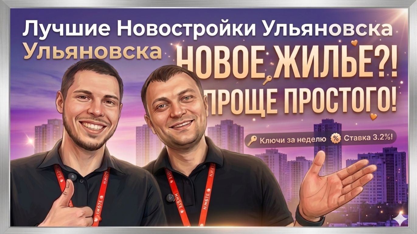 Новостройки Ульяновска / Интервью с экспертом / Аквамарин, Юность, Ясново, Европа и другие