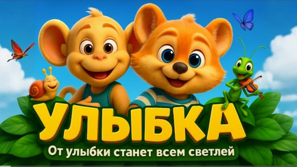 От улыбки станет всем светлей _ Крошка Енот – «Улыбка» Песенка для детей.