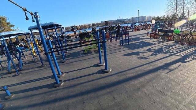 Бесплатные тренажеры на крестиовском острове