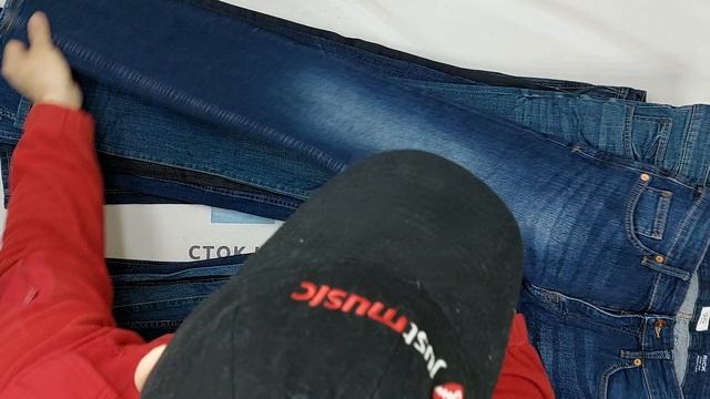 42799 Мужские джинсы, 7пак, 86822, секонд (cream) оптом