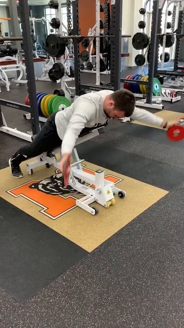 I, Y, T-разведения лежа  на наклонной скамье / Chest Supported I Y T