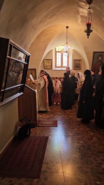 Праздничная Литургия в Патриархии