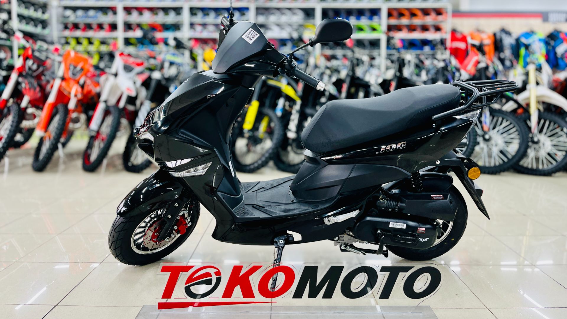 Скутер ROCKOT JOG черный глянцевый