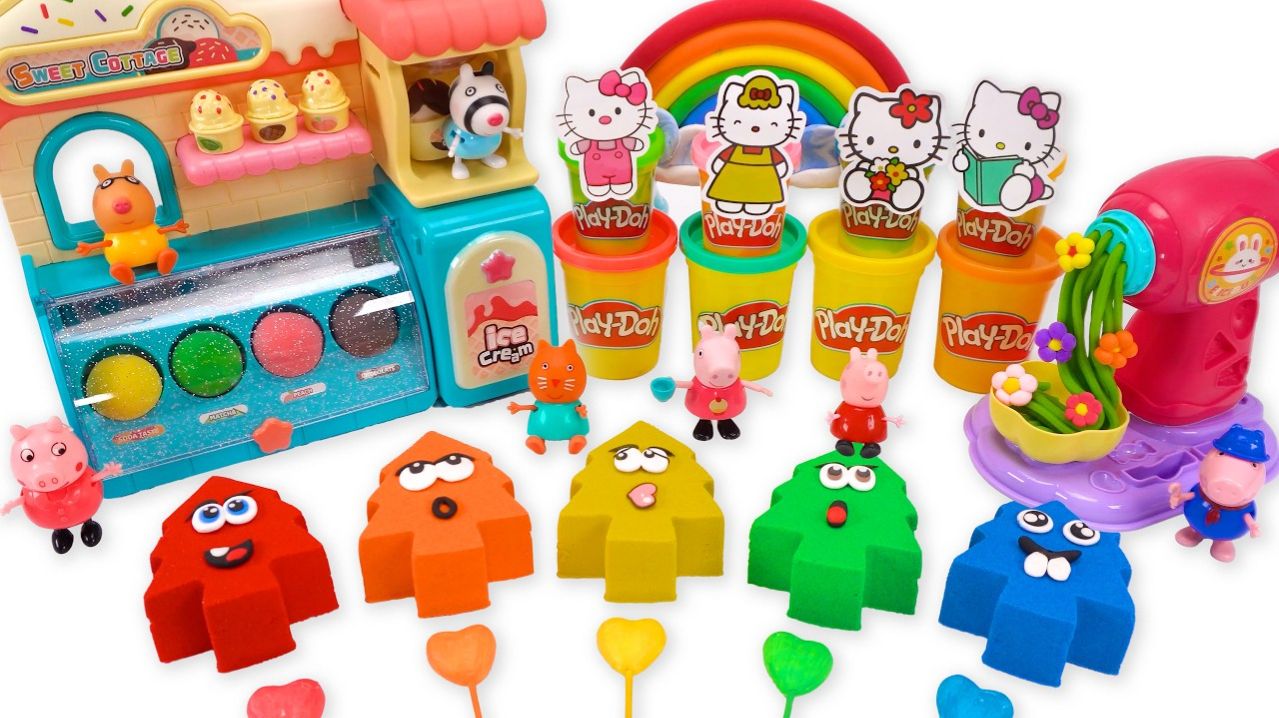 ЛЕПИМ ЕЛОЧКИ ИЗ КИНЕТИЧЕСКОГО ПЕСКА ВИДЕОЛЕПКА АСМР ВИДЕО МУЛЬТИКИ ДЛЯ ДЕТЕЙ КАНАЛ ИГРАЛКИ-ЗАЛИПАЛКИ