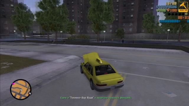Grand Theft Auto III by PC Миссия таксиста
