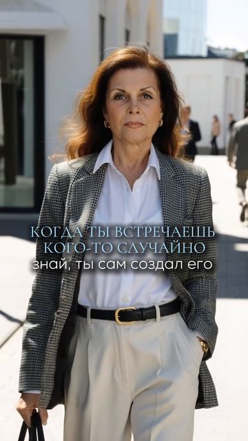 Когда ты встречаешь кого-то случайно, знай, ты сам создал его