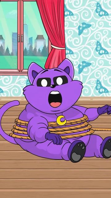 Woke Up in a New CatNATTI 😂 #animation #shorts