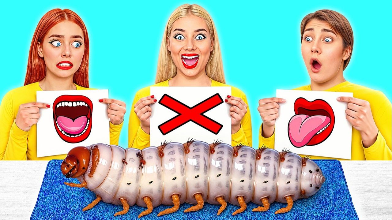 Откуси Лизни или Ничего Челлендж # Смешные Челленджи от Candy DO