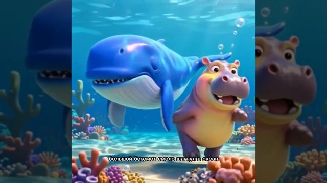 Детские научные сказки. Бегемот и кит