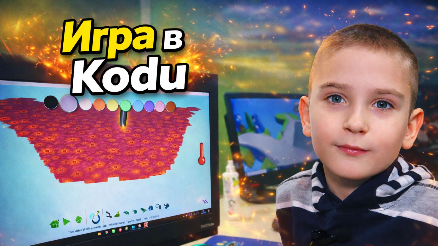 Даня, игра в Kodu Game Lab💻