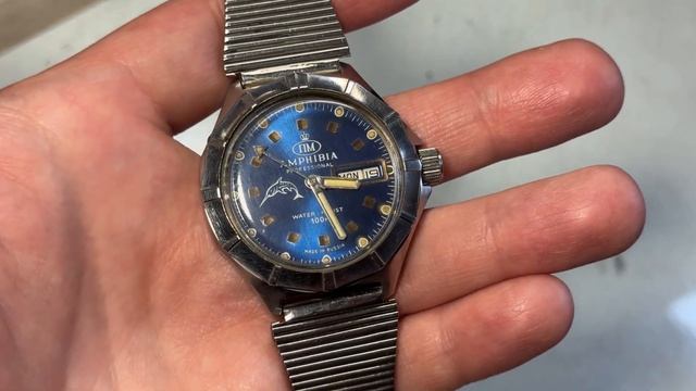 Александр Бродниковский-уникальные часы Ракета-амфибия Петергофские Мастера 2628.Н