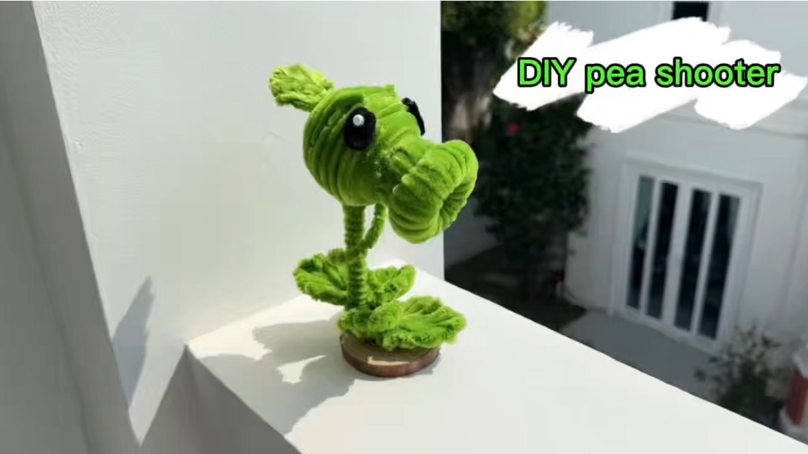 Своими руками горохострел из игры plants vs zombies