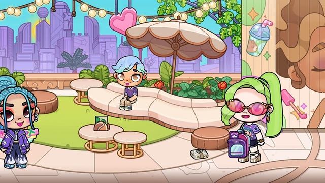 Все секреты гламурного бульвара в Avatar World💖