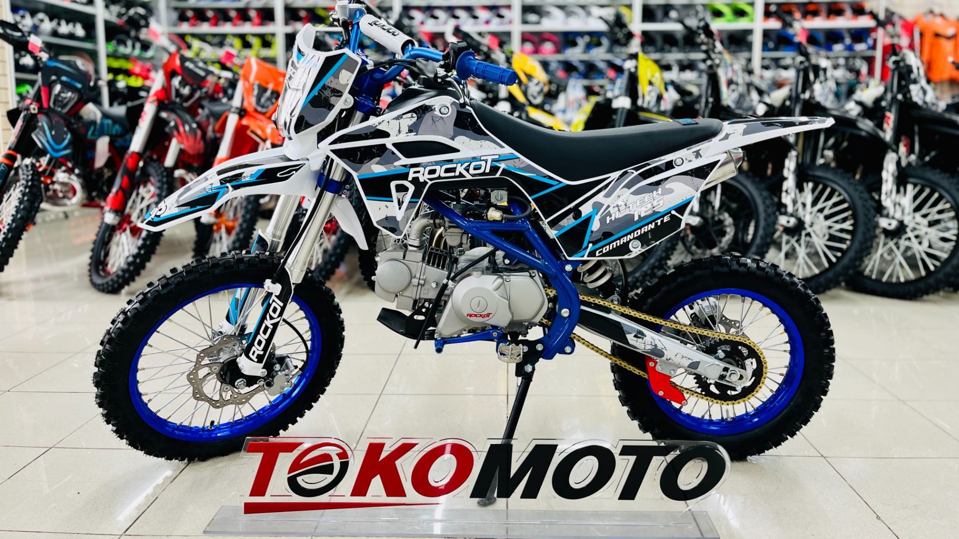 Питбайк ROCKOT HI-TECH 125 Comandante 2.0 (17-14)