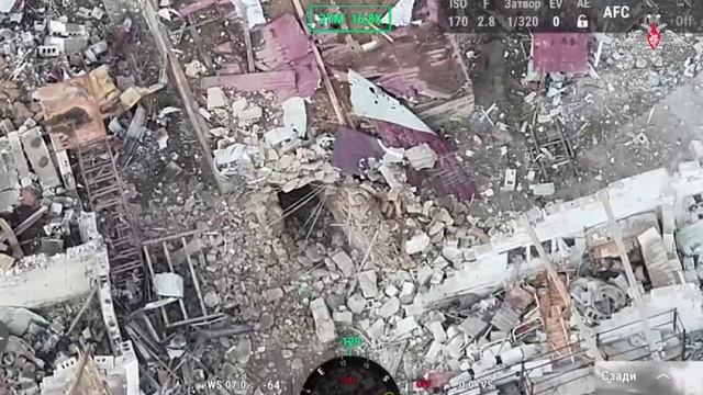 Освобождение населенного пункта Гришино