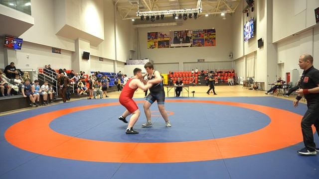 Турнир памяти Комова А.В. 2026 г. Вес 100 Финал. Васильев Александр-Савельев Роман (оба Динской р-н)