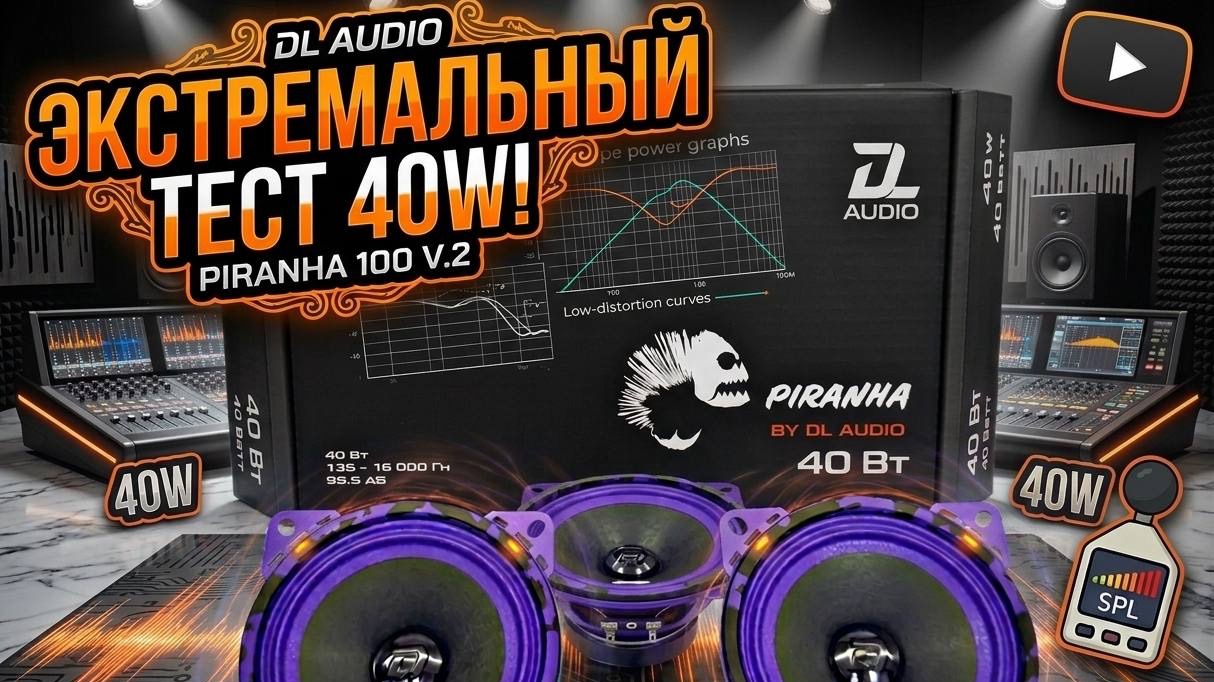🔥ГРОМКАЯ ЭСТРАДА🔥 DL Audio Piranha 100 V.2