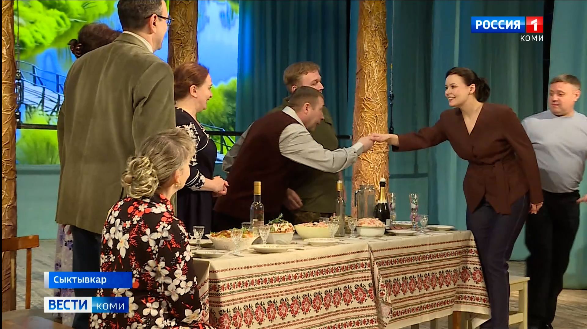 Артисты Национального музыкально-драматического театра представят зрителям спектакль