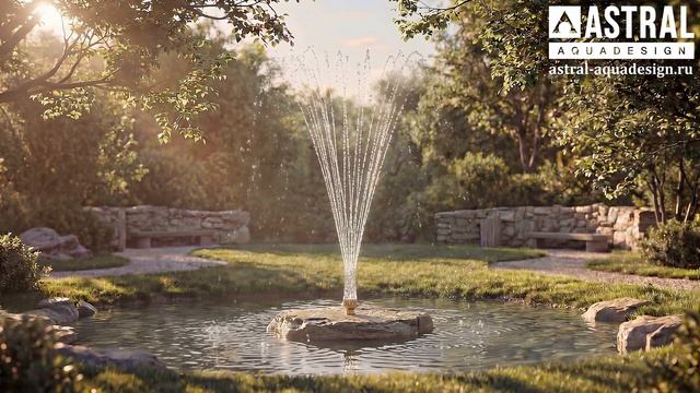 Фонтанная насадка многоуровневая Palm Tree 1¼