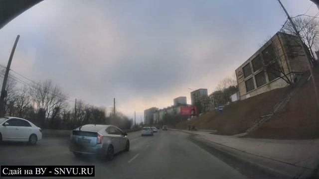 Владивосток. Баляева - Спортивная. Экзаменационные маршруты ГАИ г. Владивосток