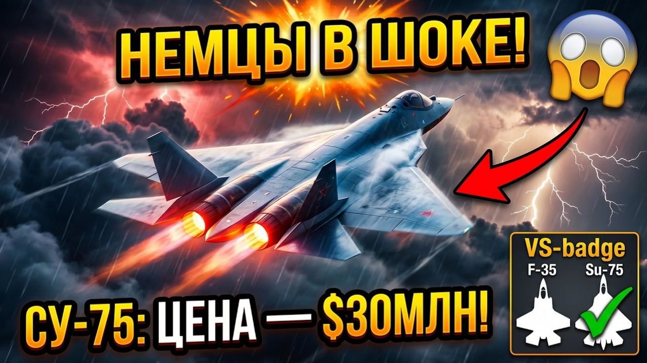 Никто не ожидал такого от русских в Германии пришли в восторг от истребителя Су 75