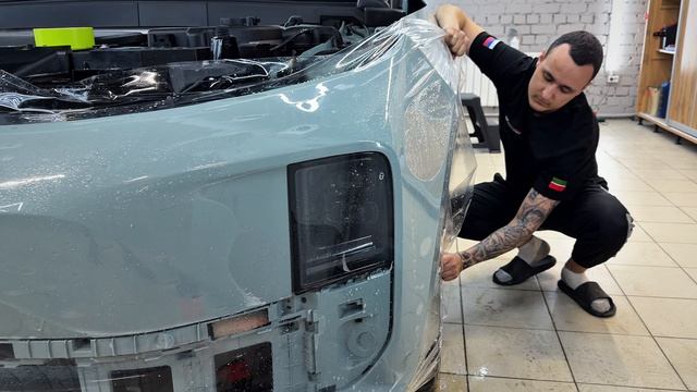 LiXiang L7 - бронирование кузова полиуретановой пленкой — часть 1