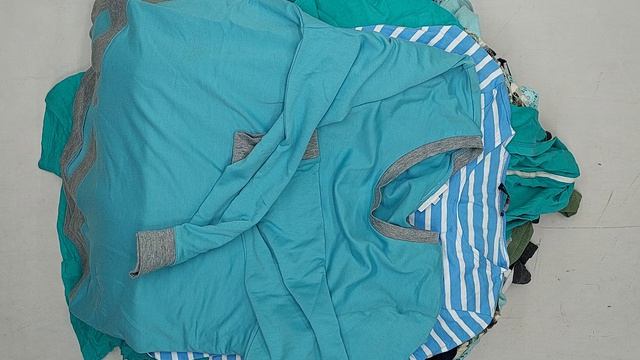 42315 Блузки трикотажные длинный рукав, 1пак, A3C, секонд (cream/extra) оптом