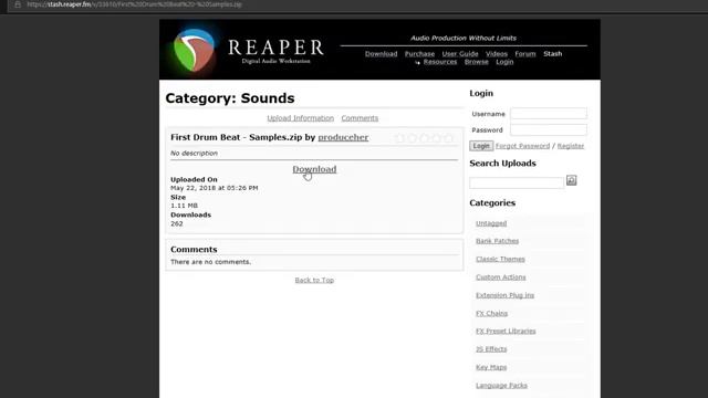 Как сделать ударные в РИПЕР Аудио и миди барабаны REAPER DAW [get.gt]