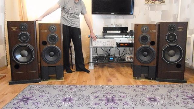 Diatone DS-97C + Onkyo D-77FRX