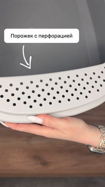 Лоток №4 для кошек с высоким бортом и совком RICH BREED серый