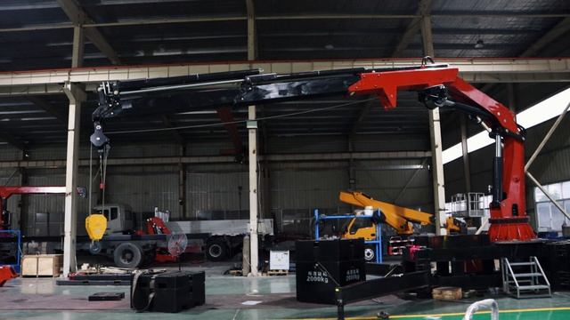 Гидравлический морской кран-манипулятор Bob-Lift SQ10Z_3 часть