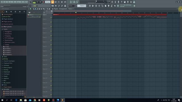 Прелюдия  C-dur И.С. Бах Набор в FL STUDIO