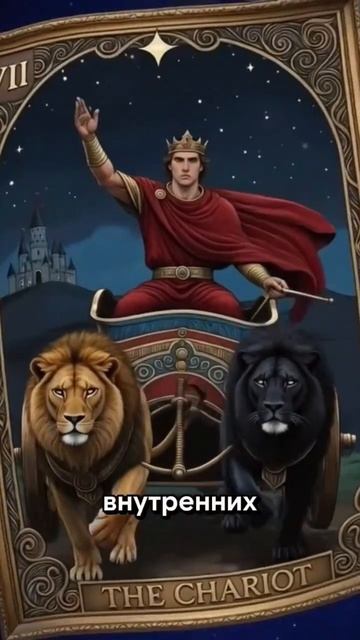 Ожившие образы Таро. Колесница. #еленамалинина