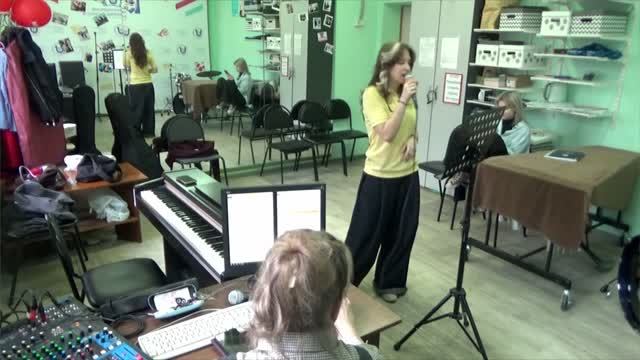 Мама умней и Даша Еремеева за два часа до концерта. Работа с залом. Не напугаем-ли мы детей?Эстрада.