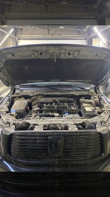 Мойка двигателя и подкапотного пространства  Tank500 #мойкадвигателя #tank500 #тушино