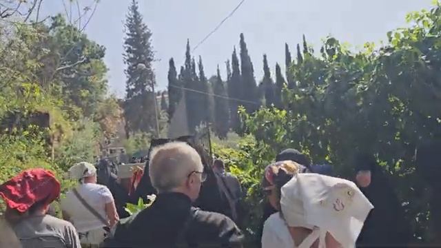 Встреча иконы Благовещение и Крестный ход в Горненский монастырь - праздник Целование