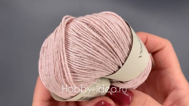 Lana Grossa Solo Lino 044 Розовый жемчуг