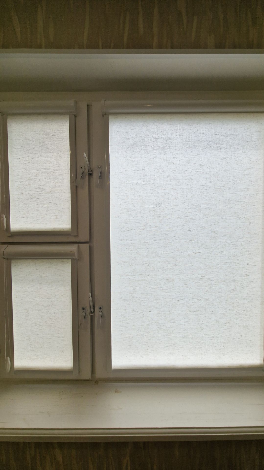 Ткань Сахара.Песочный. Кассетные рулонные шторы