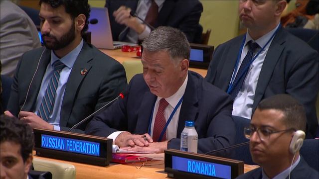 Выступление А.А.Панкина на Форуме ЭКОСОС по финансированию развития