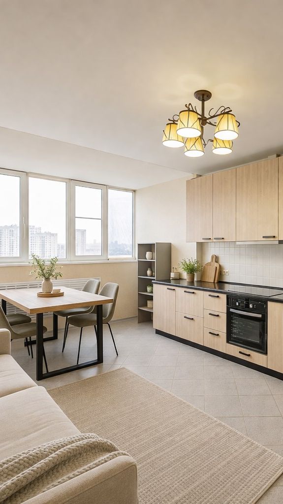 3-к квартира, Замятина 1