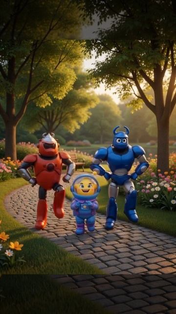 Роботы и Мультизор начали танцевать… и не смогли остановиться 😱