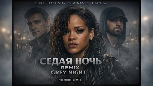 Седая ночь_ SHATUNOV X EMINEM X RIHANNA (Grey Night) (AI-COVER) #седаяночь #SilverNight #СедаяНочь