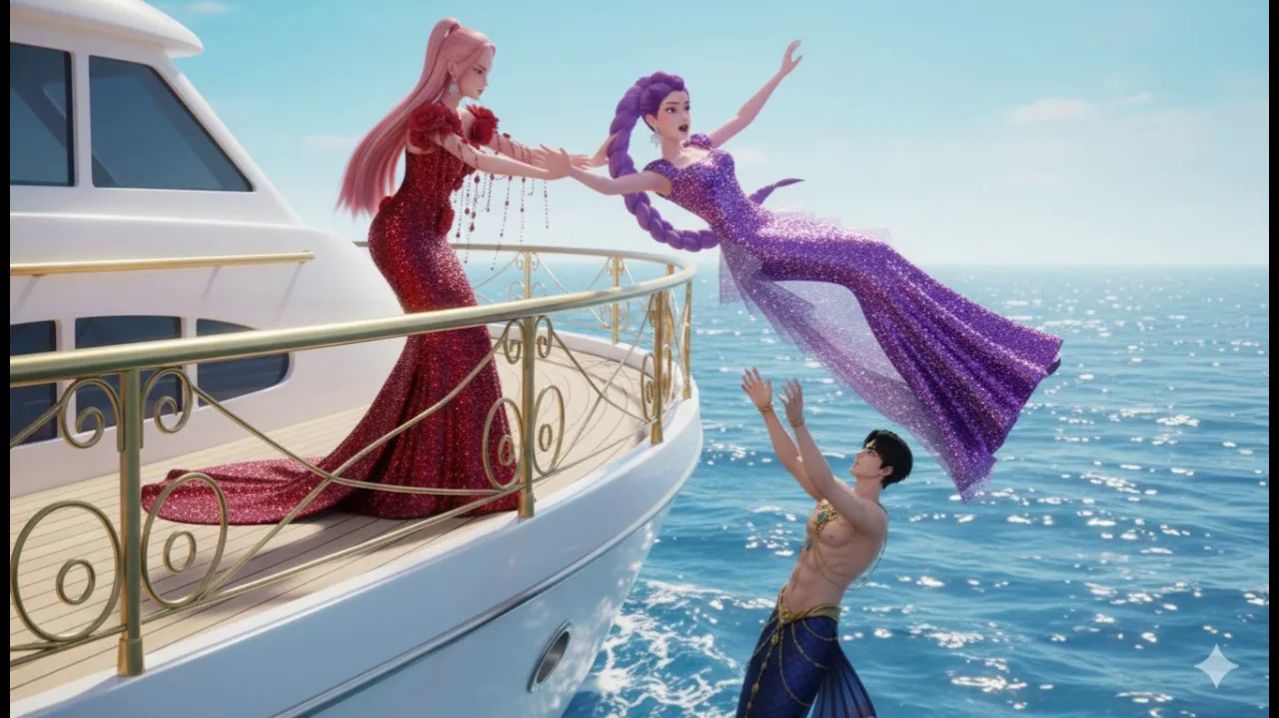 Икона стиля под угрозой! 👗 Джину раскрывает драматическую историю Руми ｜ KPOP Demon Hunters