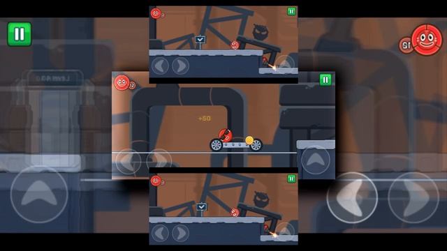 Roller Ball 6 i Red Ball w Fabryce Odc 5 Gry Na Telefon i Na Androida BlueJane scan